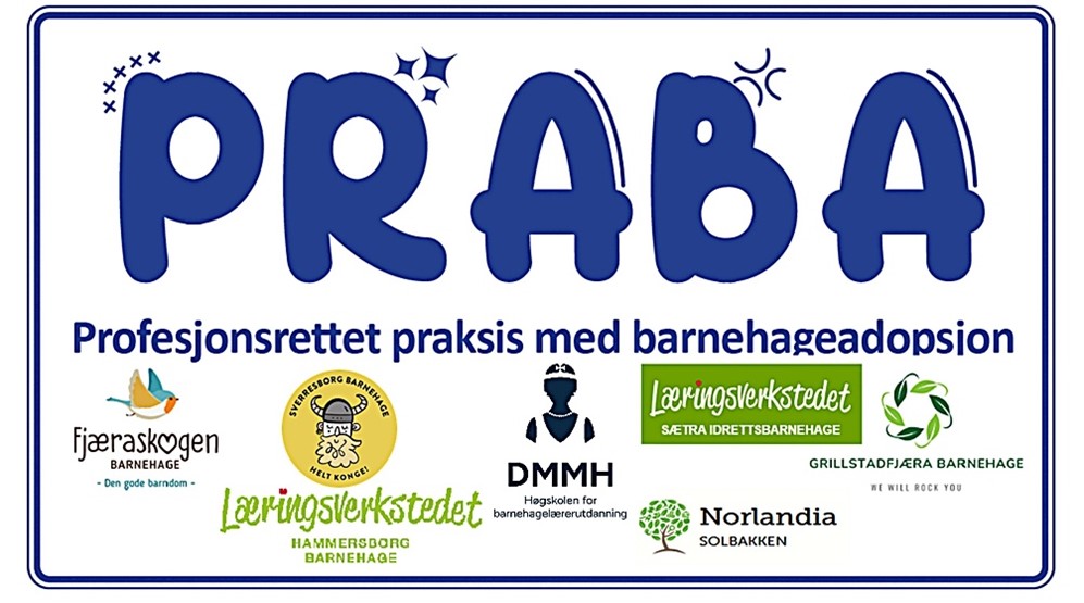 Logoene til alle som deltar i PRABA-prosjektet